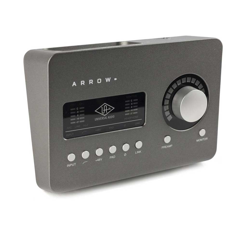 כרטיס קול Universal Audio Arrow איכותי וקומפקטי | Next-Pro