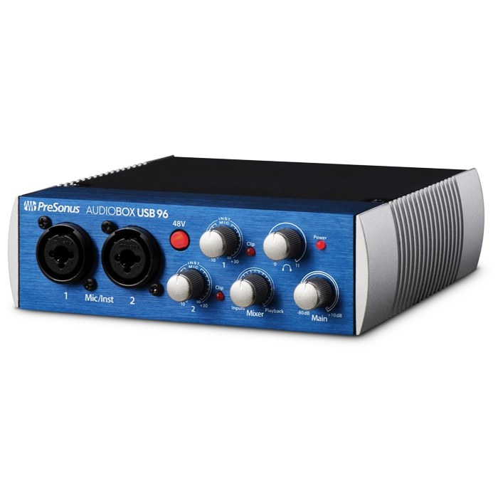 Presonus audiobox usb 96 обзор