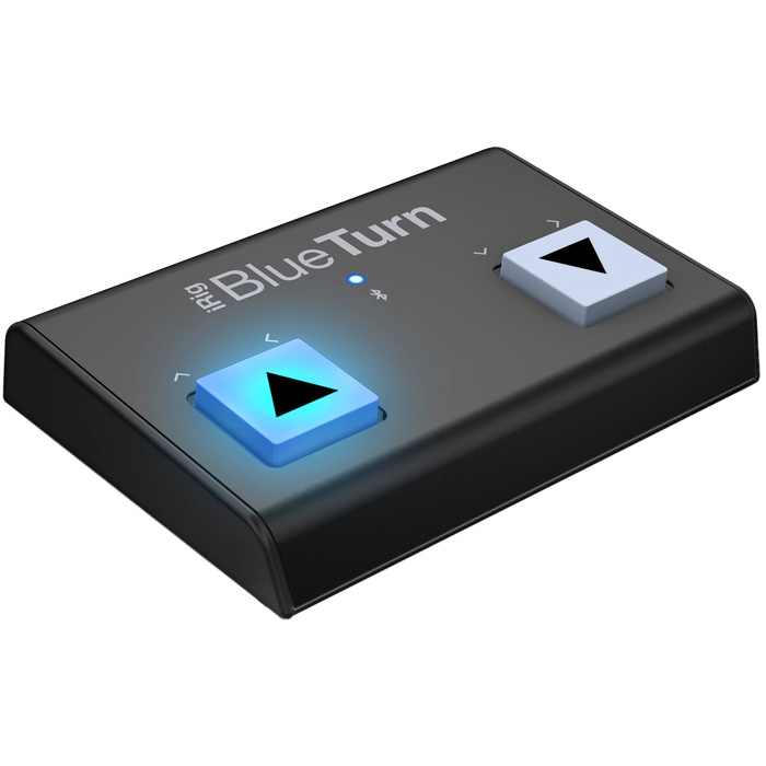 Контроллер ik multimedia irig blueturn ножной для переключения страниц в браузере